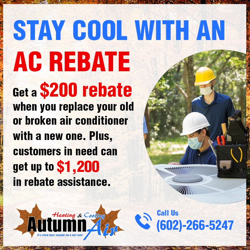 Stay Cool With An AC Rebate